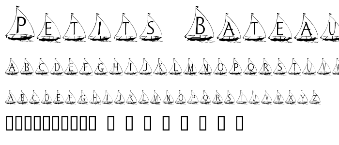 Petits Bateaux font