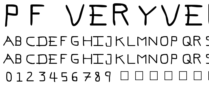 Pf_veryverybadfont7 font