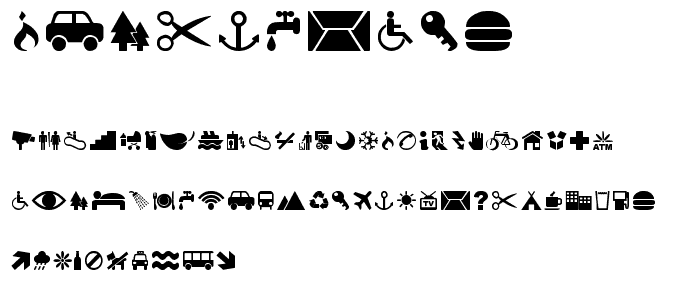 Pictogramz font