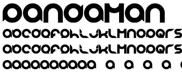 pandaman font