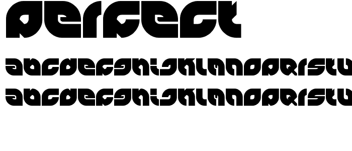 perfect font