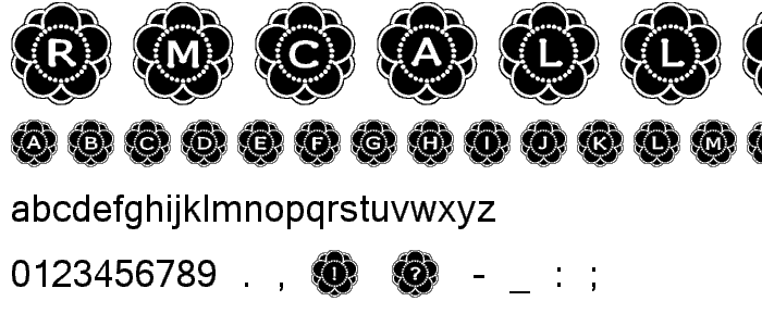 RMCalli3 font