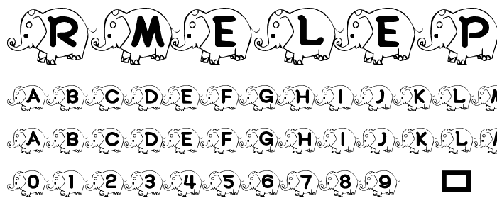 RMElephant4   font