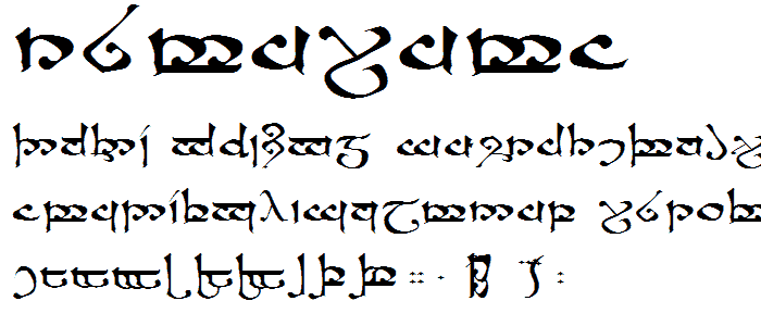 RSMoroma font