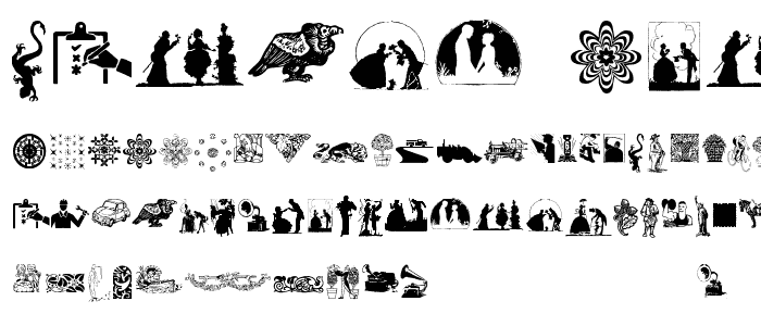 Random Dingbats font