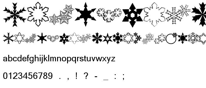 ryp_sflake4 font