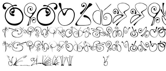 SLSquiggles font