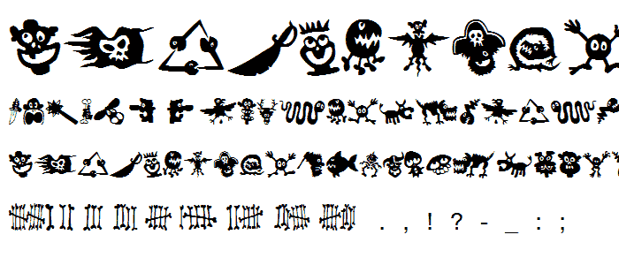 Sam s Dingbats No 1 font