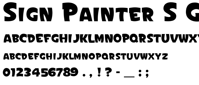 Sign Painter