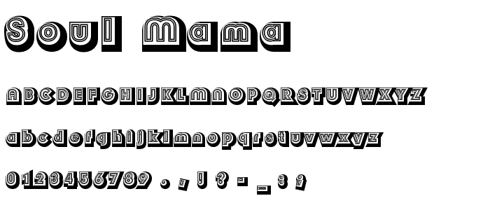 Soul Mama font