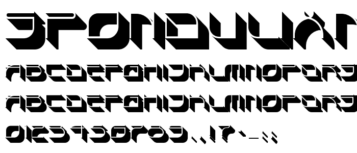 SpondulixNF font