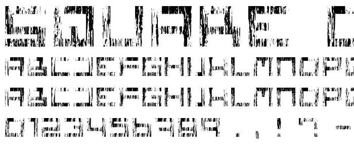 Square One Grunge font