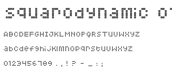 Squarodynamic 07 font