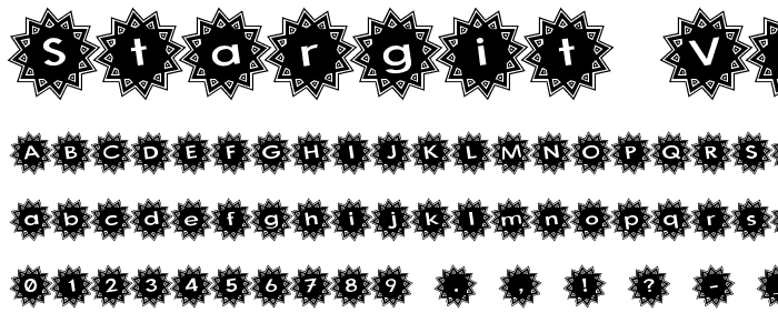 Stargit Ver2 font