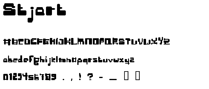 Stjart font