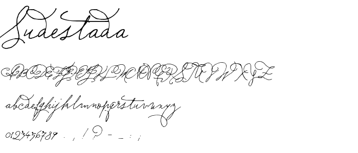 Sudestada font