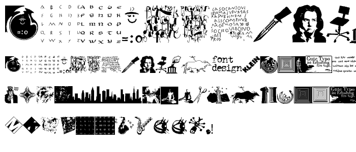 SundriesBats font