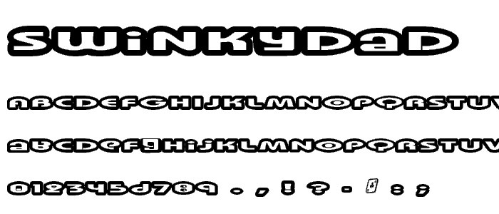 Swinkydad font