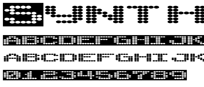 SyntheticSyncronism font