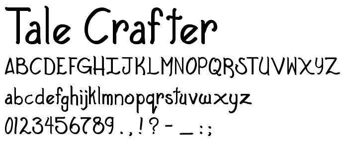 Tale Crafter font