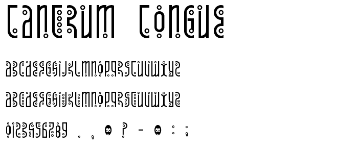 Tantrum Tongue font