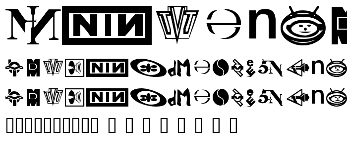 TechnoBats font