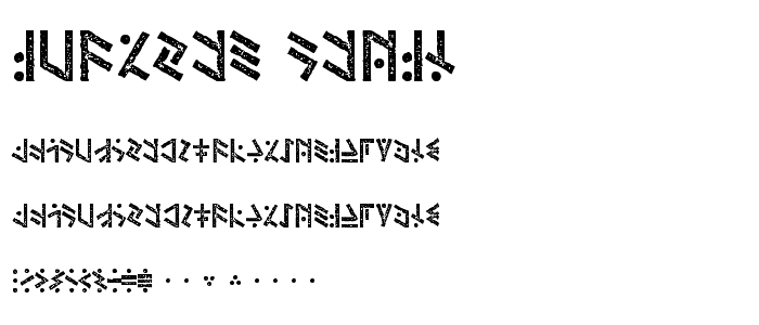 Temphis Dirty font