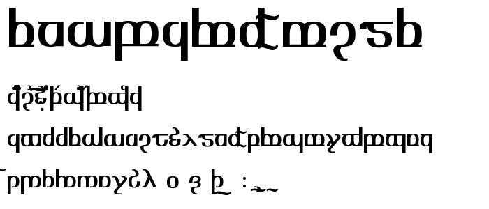 TengwarOptime font