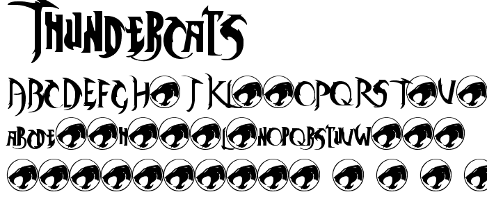 ThunderCats font