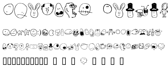 Tombats Smilies font