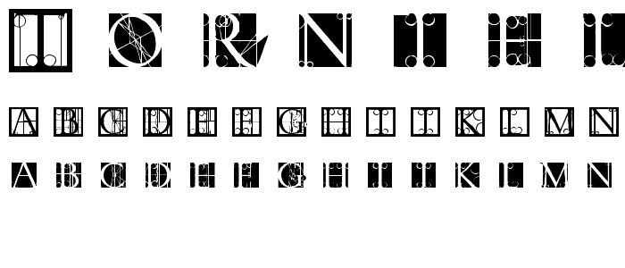 TornielloInitials font