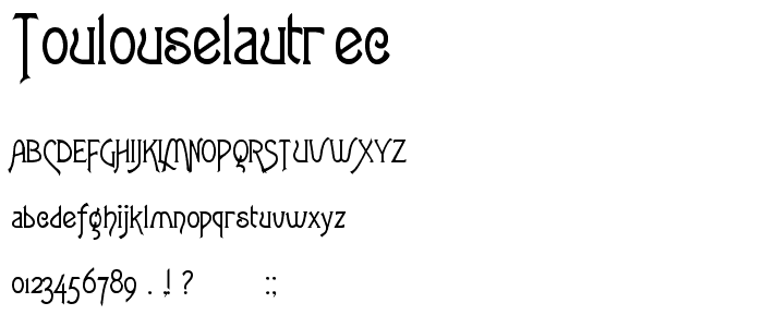 ToulouseLautrec font