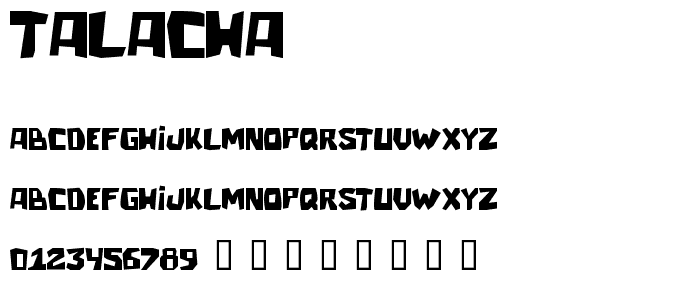 talacha font