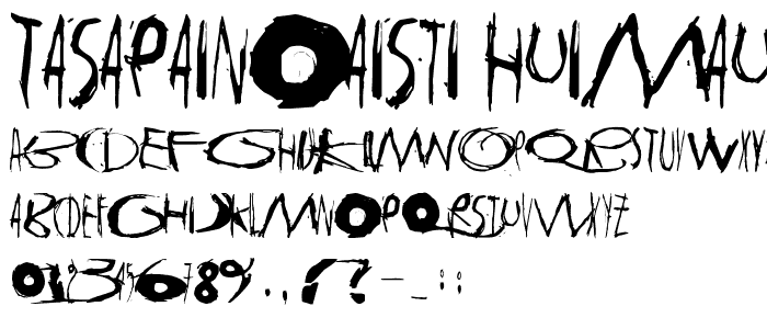 tasapainoaisti_huimaus font