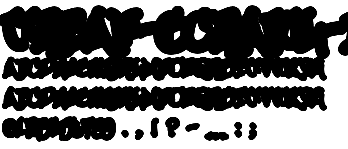 Urban Scrawl Down font