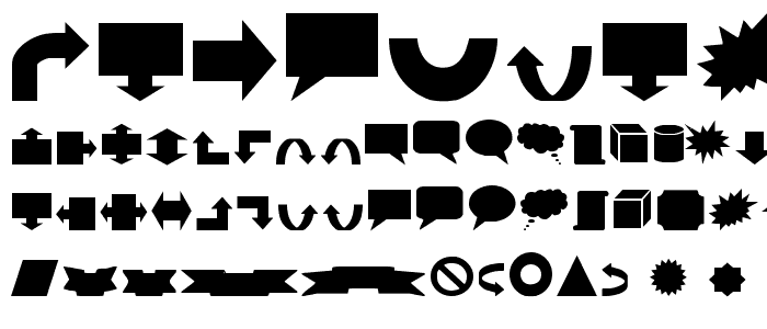 VariShapes Solid font