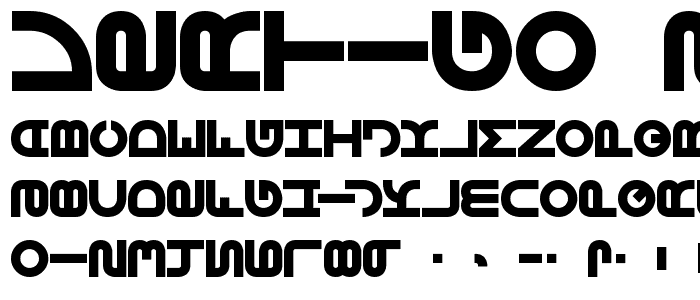 Vertigo 2 BRK font