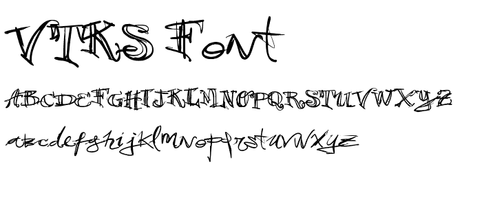 vtks 38 font