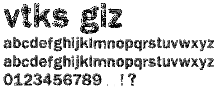 vtks giz font