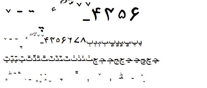 WP ArabicScript Sihafa font