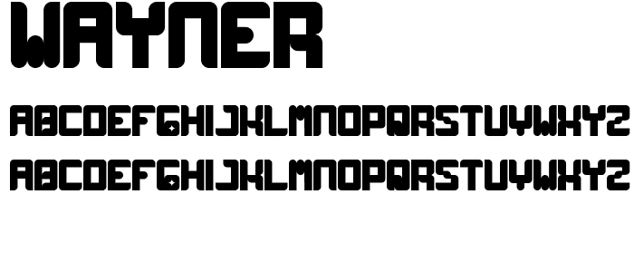 wayner font