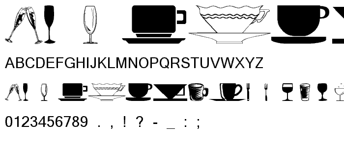 wmdinnerware1 font