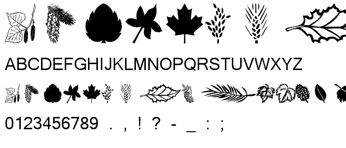 wmleaves1 font