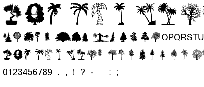 wmtrees1 font