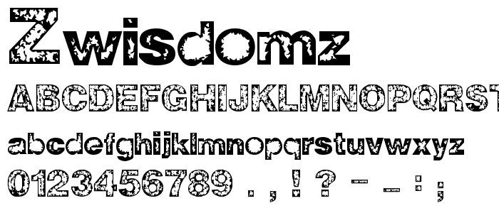 ZWISDOMZ font