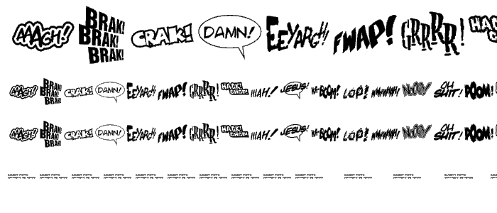 Zartz! font