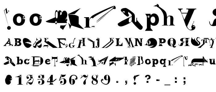 Zoography Regular font