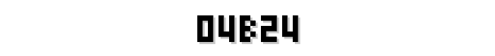 04b24 font