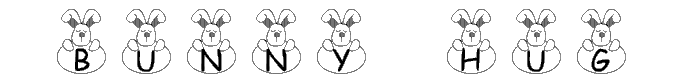 101%21%20Bunny%20Hug font