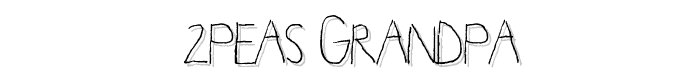 2Peas%20Grandpa font